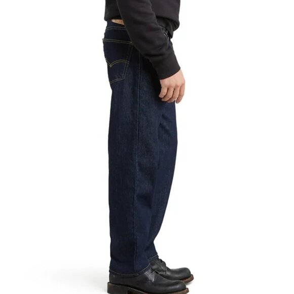 Levi's Big & Tall 550 Relaxed Fit Men Jeans - Rinse (Dark Blue) - 40x36 - NWT - Picture 2 of 2